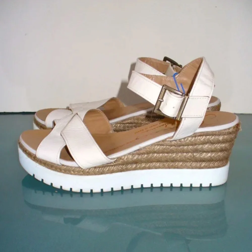 Vintage Gaimo Espadrille HandMade in Spain 39 1980’s Excellent Cond Platform